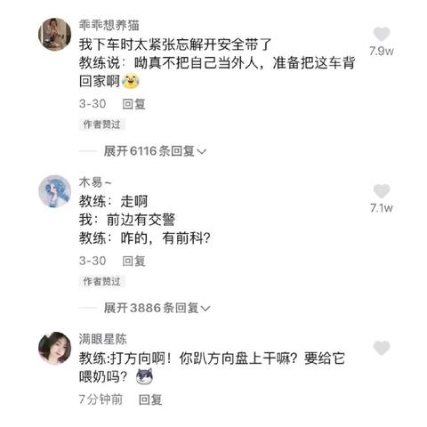 驾校学车趣事，揭秘背后的幽默故事视频