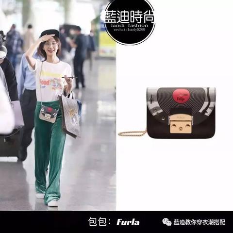 张俪机场街拍新风尚，时尚活力完美融合